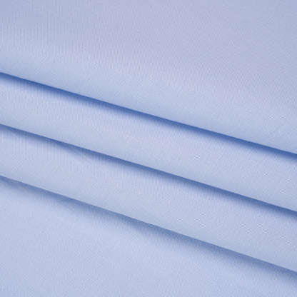 Cotton Oxford Shirting - Sky Blue - Deadstock