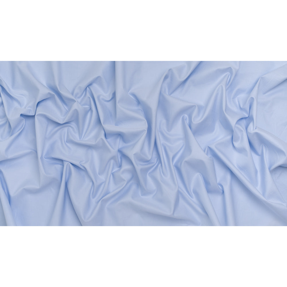 Cotton Oxford Shirting - Sky Blue - Deadstock