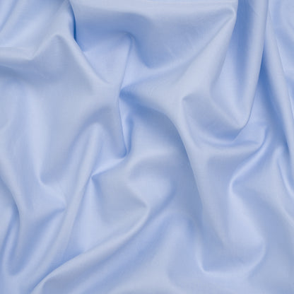 Cotton Oxford Shirting - Sky Blue - Deadstock