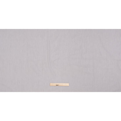 Cotton Shirting - White and Olive Brown Paired Stripes - Deadstock