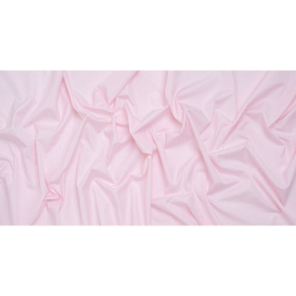 Cotton Shirting - Blush Pink and White Stripes - Deadstock