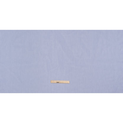 Cotton Shirting - Cobalt Blue and White Stripes - Deadstock