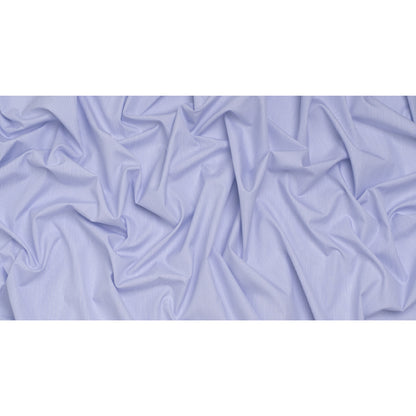 Cotton Shirting - Dark Blue and White Pinstripes - Deadstock