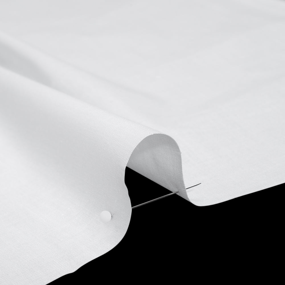 Cotton Muslin 5-yard Bundle - White 46" - Detail