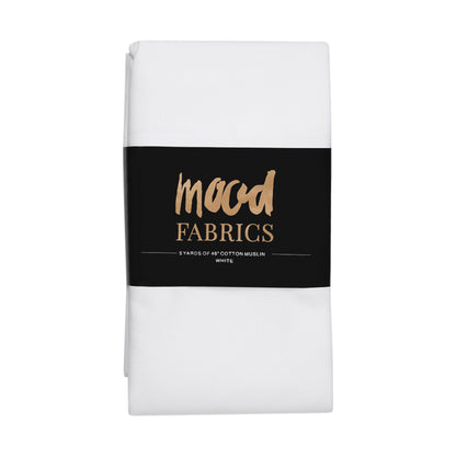 Cotton Muslin 5-yard Bundle - White 46"