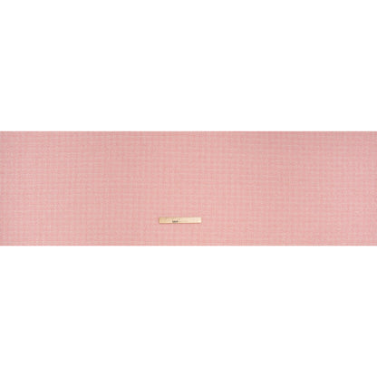 Polyester Boucle Tweed - Baby Pink Subtle Checks - Deadstock - Full