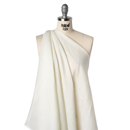 Lightweight Linen Woven by Max Alexander - Cream Drape