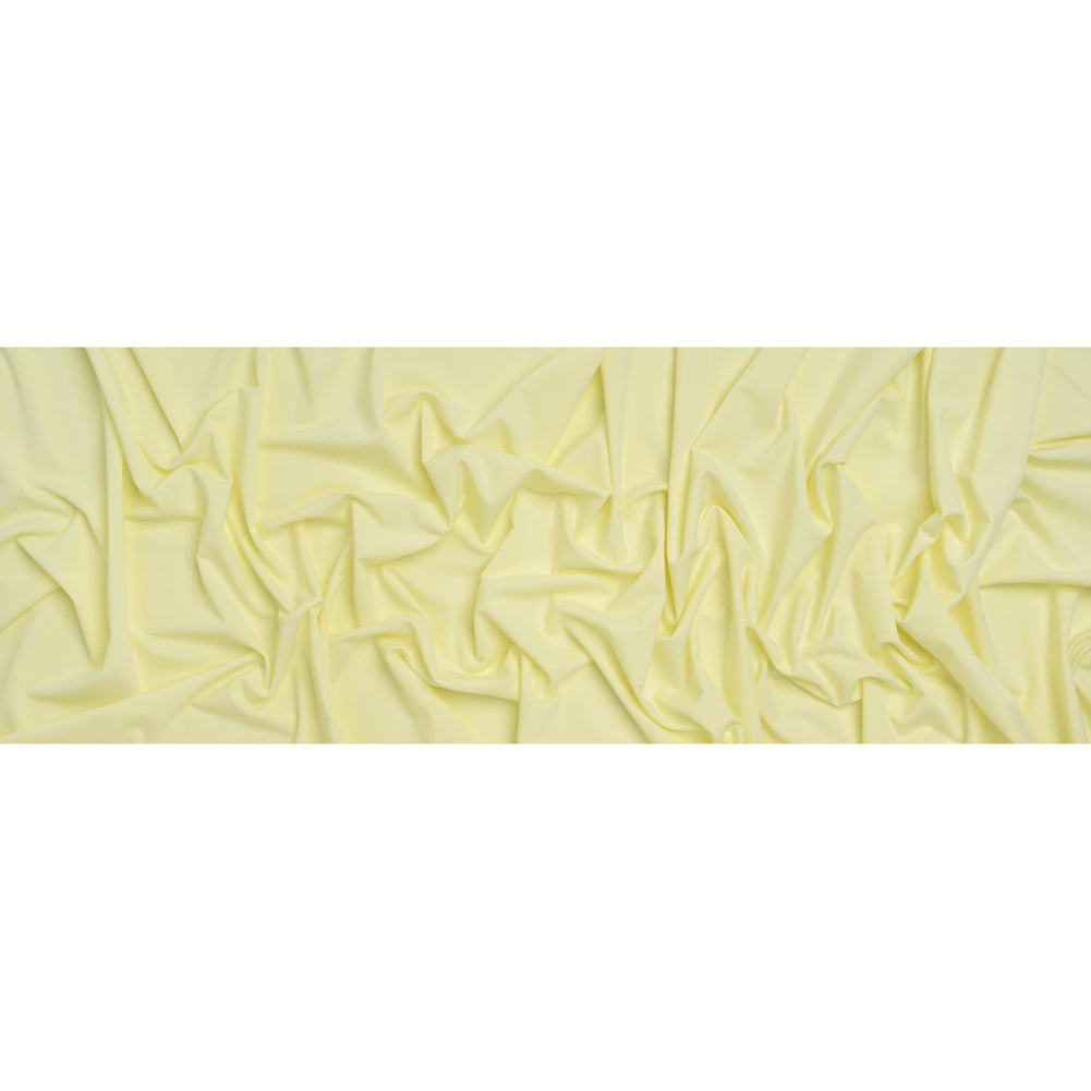 Stretch Nylon Tricot by Montce - Banana Yellow - Designer Deadstock - Full