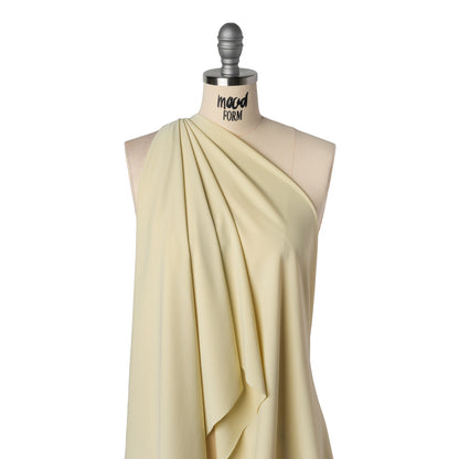 Stretch Nylon Tricot by Montce - Pale Beige - Designer Deadstock