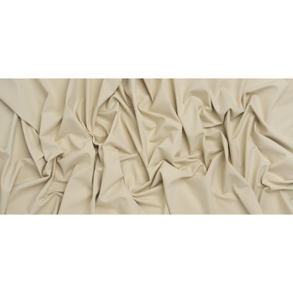 Stretch Polyester Jersey by Montce - Oat Beige - Designer Deadstock