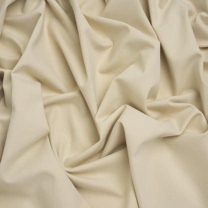 Stretch Polyester Jersey by Montce - Oat Beige - Designer Deadstock