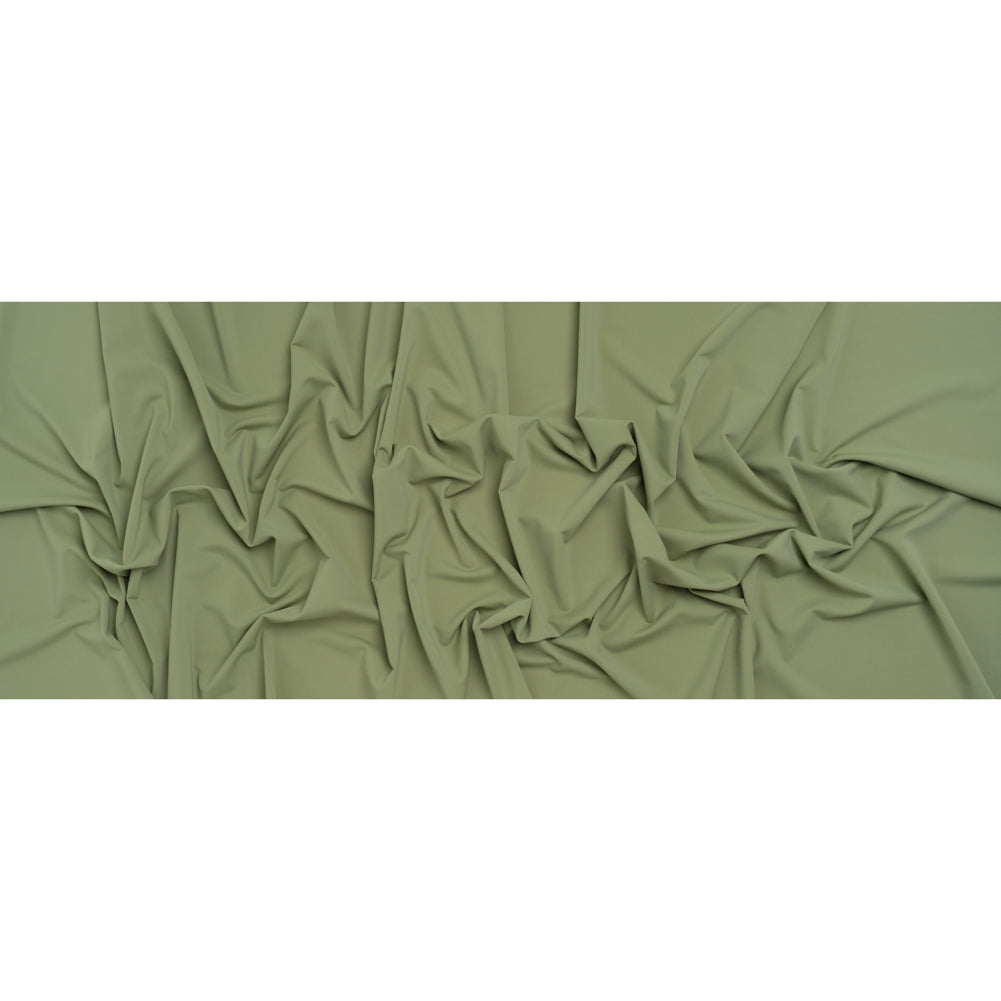 Stretch Nylon Tricot by Montce - Laurel Green - Designer Deadstock - Full