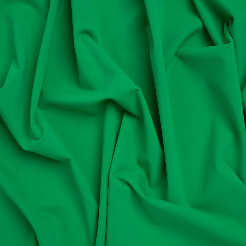 Stretch Nylon Tricot by Montce - Irish Green - Designer Deadstock