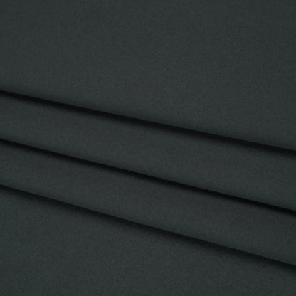 Stretch Polyester Ponte by Montce - Charcoal Gray - Designer Deadstock