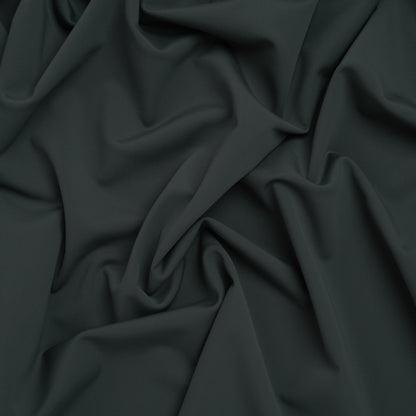 Stretch Nylon Tricot by Montce - Cool Charcoal - Designer Deadstock