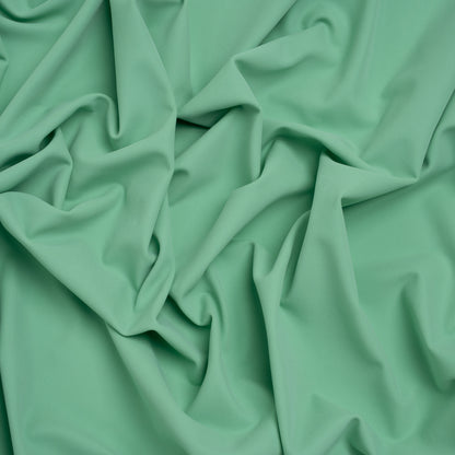 Stretch Nylon Tricot by Montce - Aqua Green - Designer Deadstock