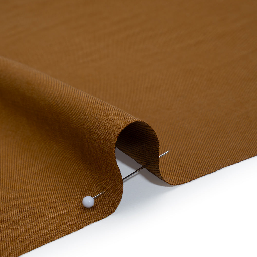 Tencel Twill by Veronica Beard - Whiskey Brown - Designer Deadstock