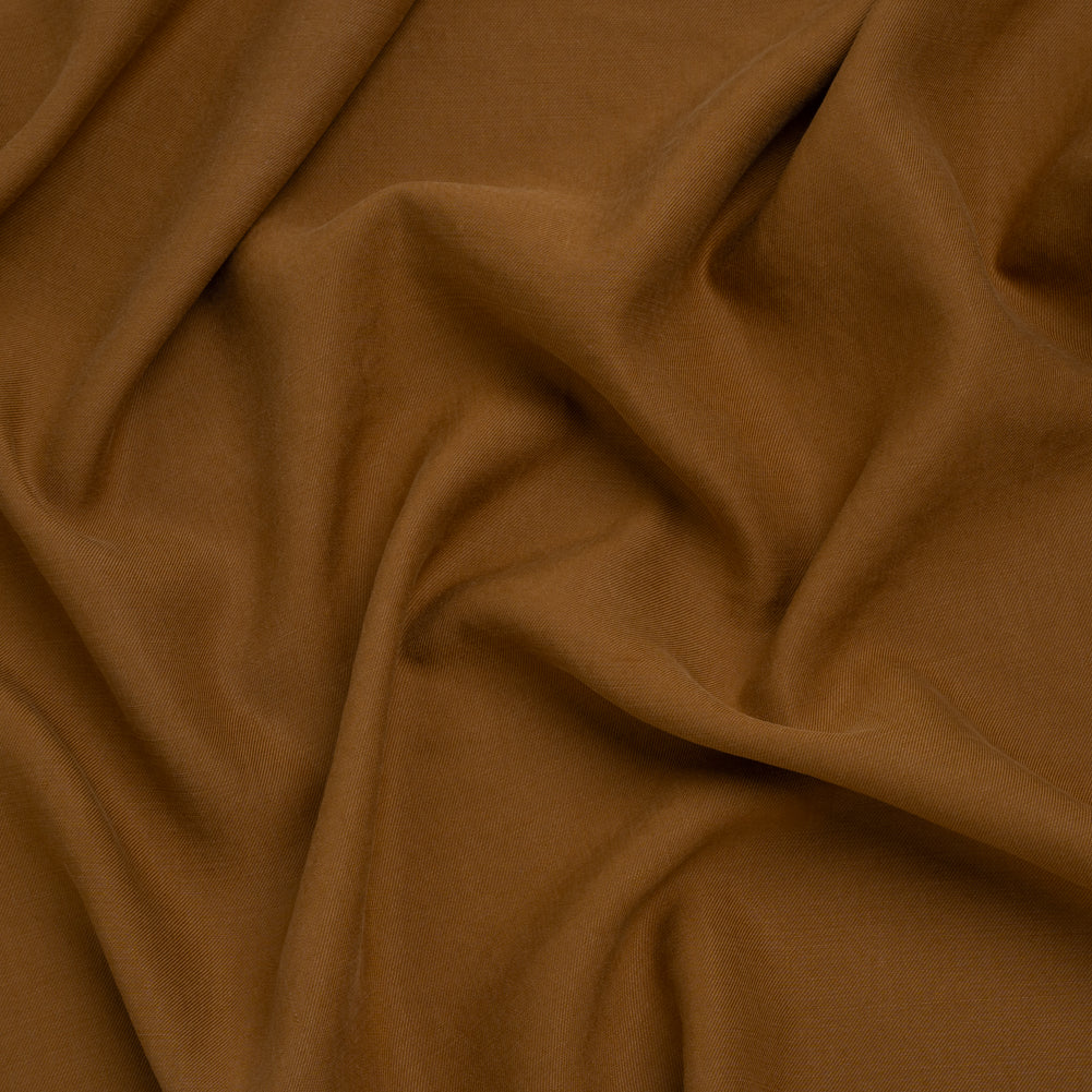 Tencel Twill by Veronica Beard - Whiskey Brown - Designer Deadstock