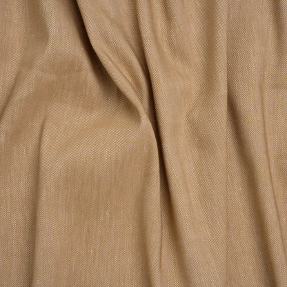 Stretch Linen Blend Twill by Veronica Beard - Khaki Beige - Designer Deadstock