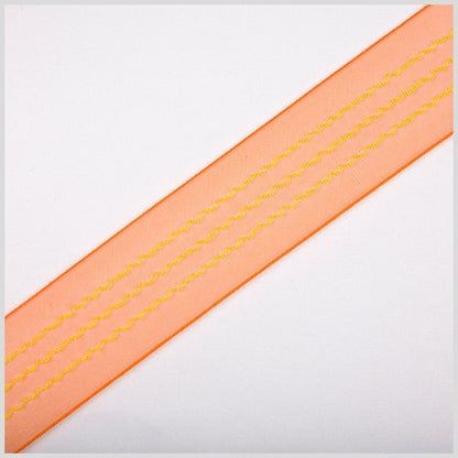 Orange Sheer Ribbon