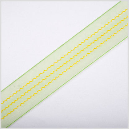 Lime Green Sheer Ribbon
