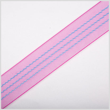 Hot Pink Sheer Ribbon