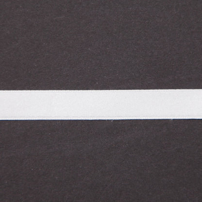 White Double Face Silk Satin Ribbon