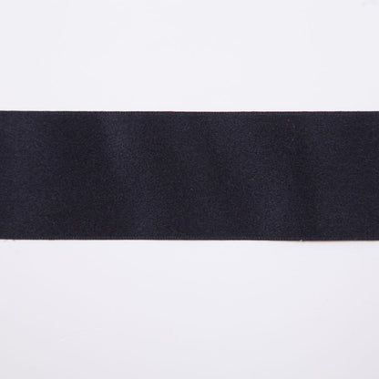 1.5" Black Double Face Silk Satin Ribbon