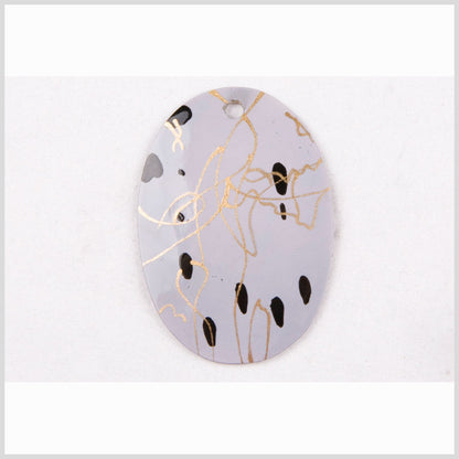 80mm Natural Rose Shell Pendant