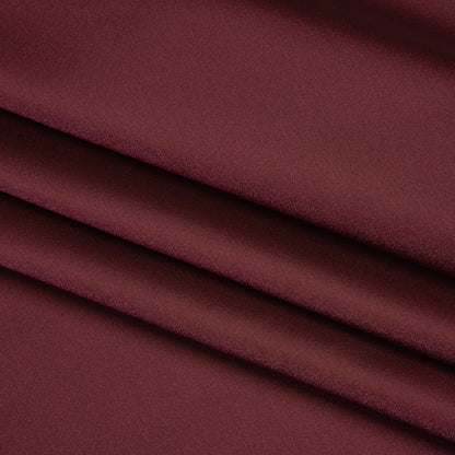 Stretch Polyester Charmeuse - Burgundy - Mood Exclusive Junonia Collection