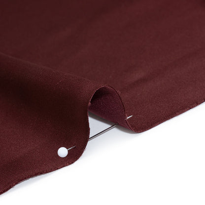 Stretch Polyester Charmeuse - Burgundy - Mood Exclusive Junonia Collection