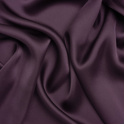 Stretch Polyester Charmeuse - Shadow Purple - Mood Exclusive Junonia Collection