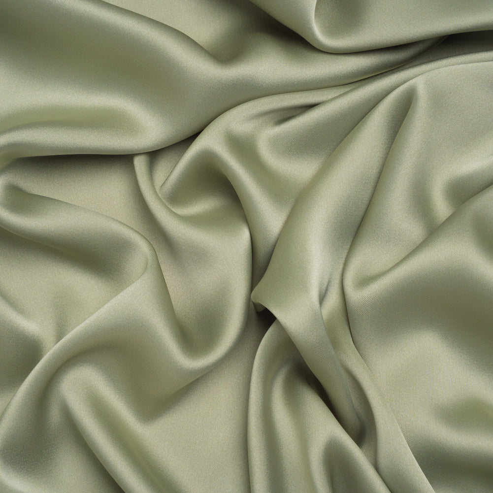 Stretch Polyester Charmeuse - Celedon - Mood Exclusive Junonia Collection