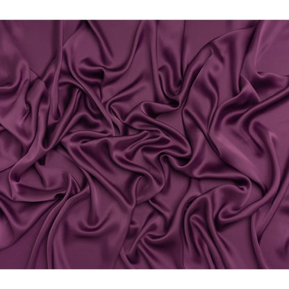 Stretch Polyester Charmeuse - Berry - Mood Exclusive Junonia Collection