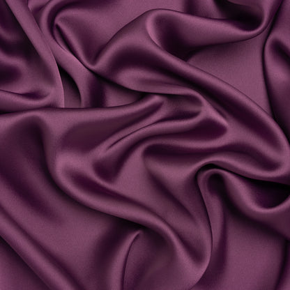 Stretch Polyester Charmeuse - Berry - Mood Exclusive Junonia Collection