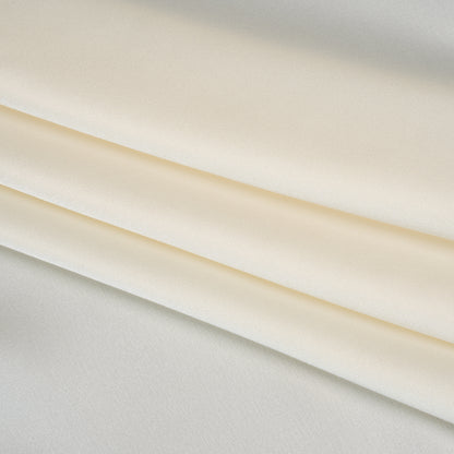 Stretch Polyester Charmeuse - Ivory - Mood Exclusive Junonia Collection