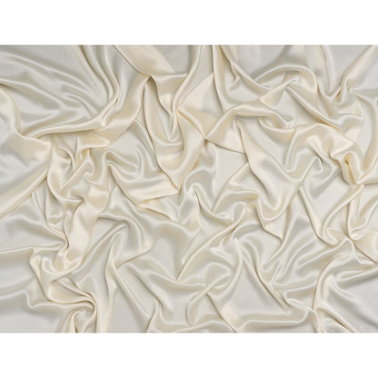 Stretch Polyester Charmeuse - Ivory - Mood Exclusive Junonia Collection