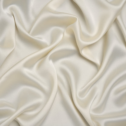 Stretch Polyester Charmeuse - Ivory - Mood Exclusive Junonia Collection