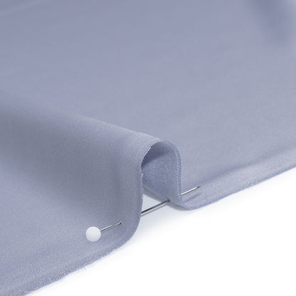 Stretch Polyester Charmeuse - Slate Blue - Mood Exclusive Junonia Collection