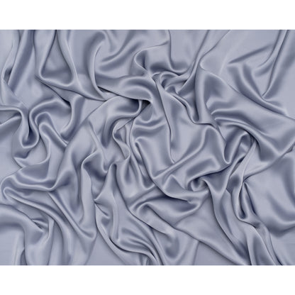 Stretch Polyester Charmeuse - Slate Blue - Mood Exclusive Junonia Collection
