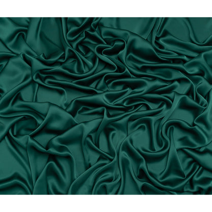 Stretch Polyester Charmeuse - Dark Teal - Mood Exclusive Junonia Collection