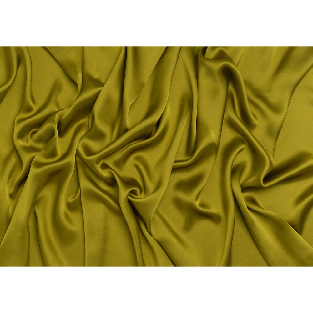 Stretch Polyester Charmeuse - Kiwi Green - Mood Exclusive Junonia Collection - Full