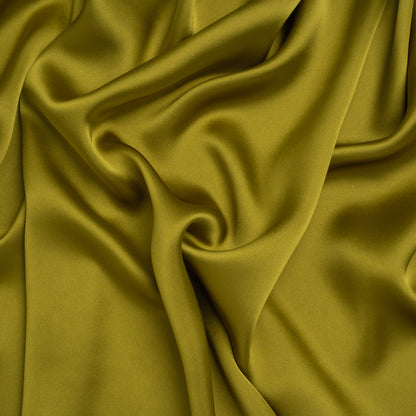 Stretch Polyester Charmeuse - Kiwi Green - Mood Exclusive Junonia Collection