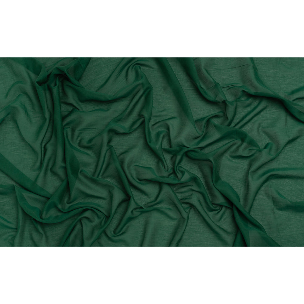 Silk and Cotton Voile - Hunter Green - Mood Exclusive Callophrys Collection - Full