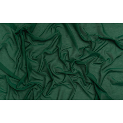 Silk and Cotton Voile - Hunter Green - Mood Exclusive Callophrys Collection