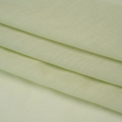 Silk and Cotton Voile - Celedon - Mood Exclusive Callophrys Collection