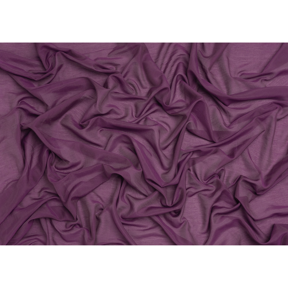 Silk and Cotton Voile - Berry - Mood Exclusive Callophrys Collection - Full