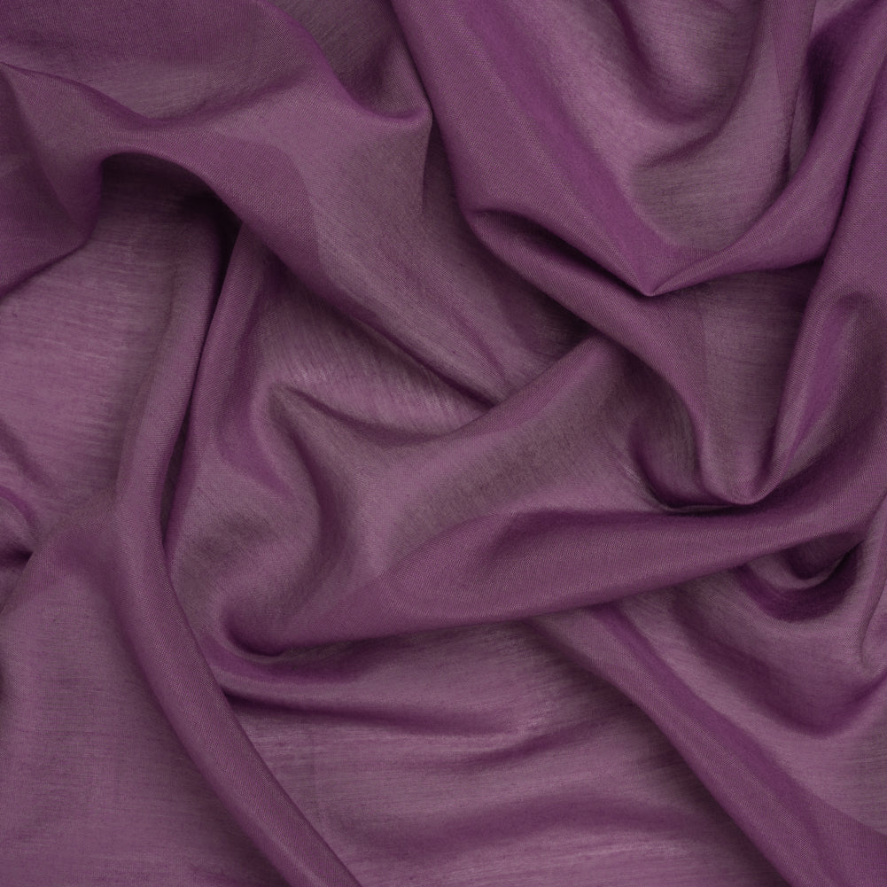 Silk and Cotton Voile - Berry - Mood Exclusive Callophrys Collection