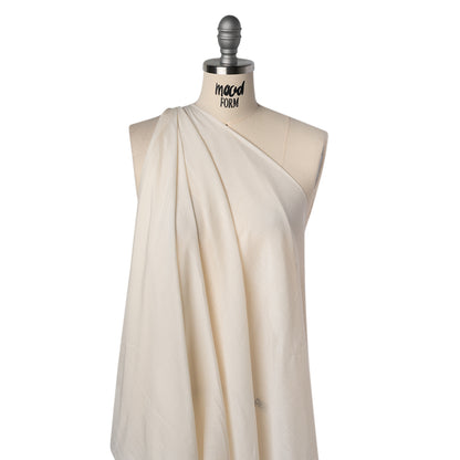 Silk and Cotton Voile - Ivory - Mood Exclusive Callophrys Collection