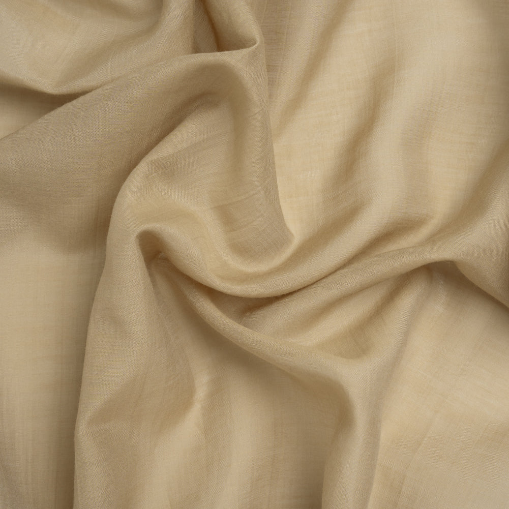 Silk and Cotton Voile - Natural - Mood Exclusive Callophrys Collection
